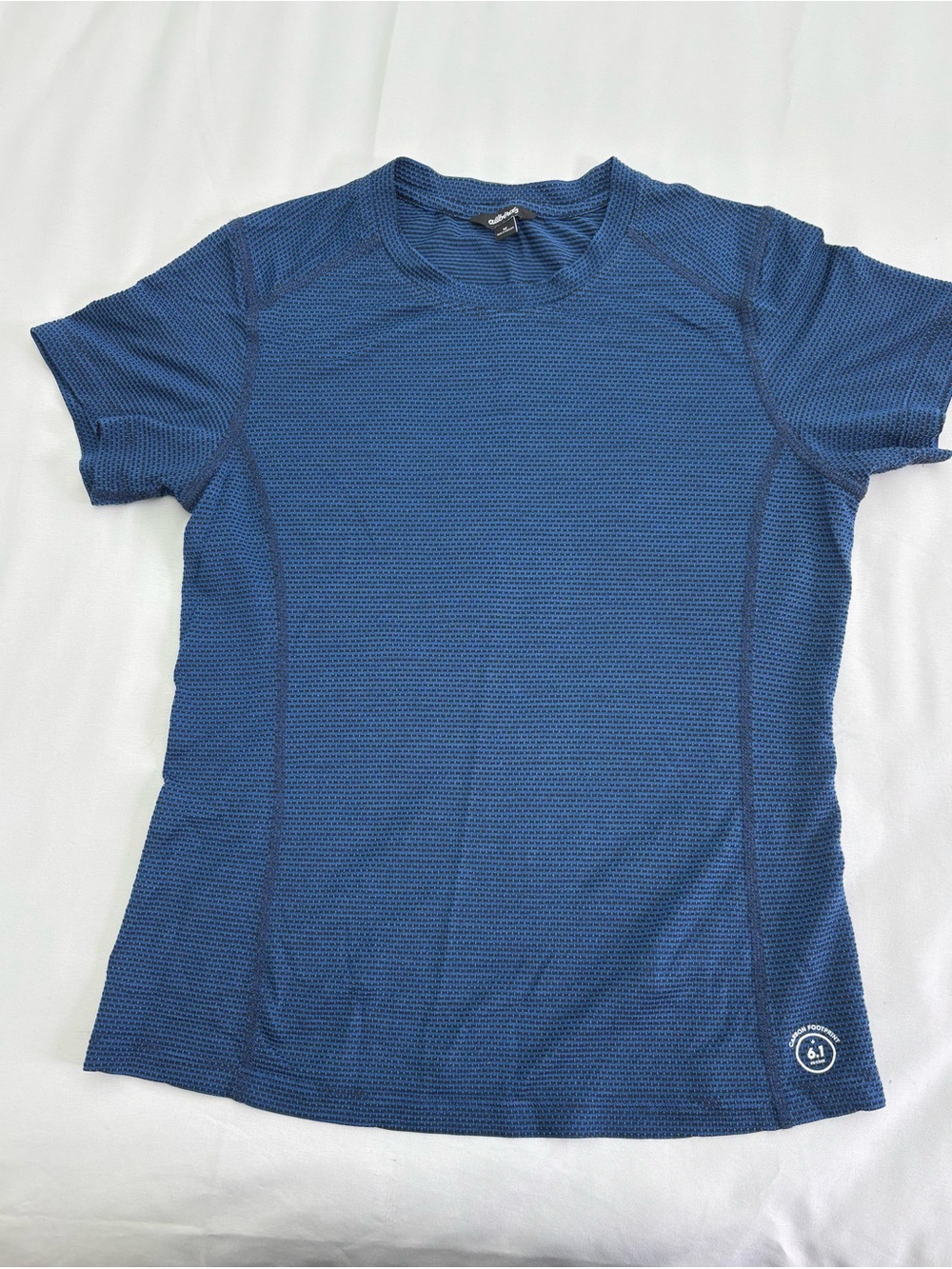 allbirds Blue Short Sleeve Crew Neck Performance Tee - Picture 3 of 9